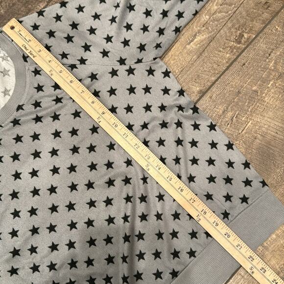 Muk Lucks Women's Butter Knit Loungewear Set Gray Black Size L - Picture 7 of 15